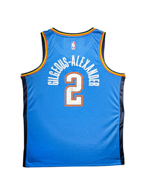 Maillot Authentique Domicile  OKC Thunder signe par Shai Gilgeous Alexander certifie par JSA authentic-signatures