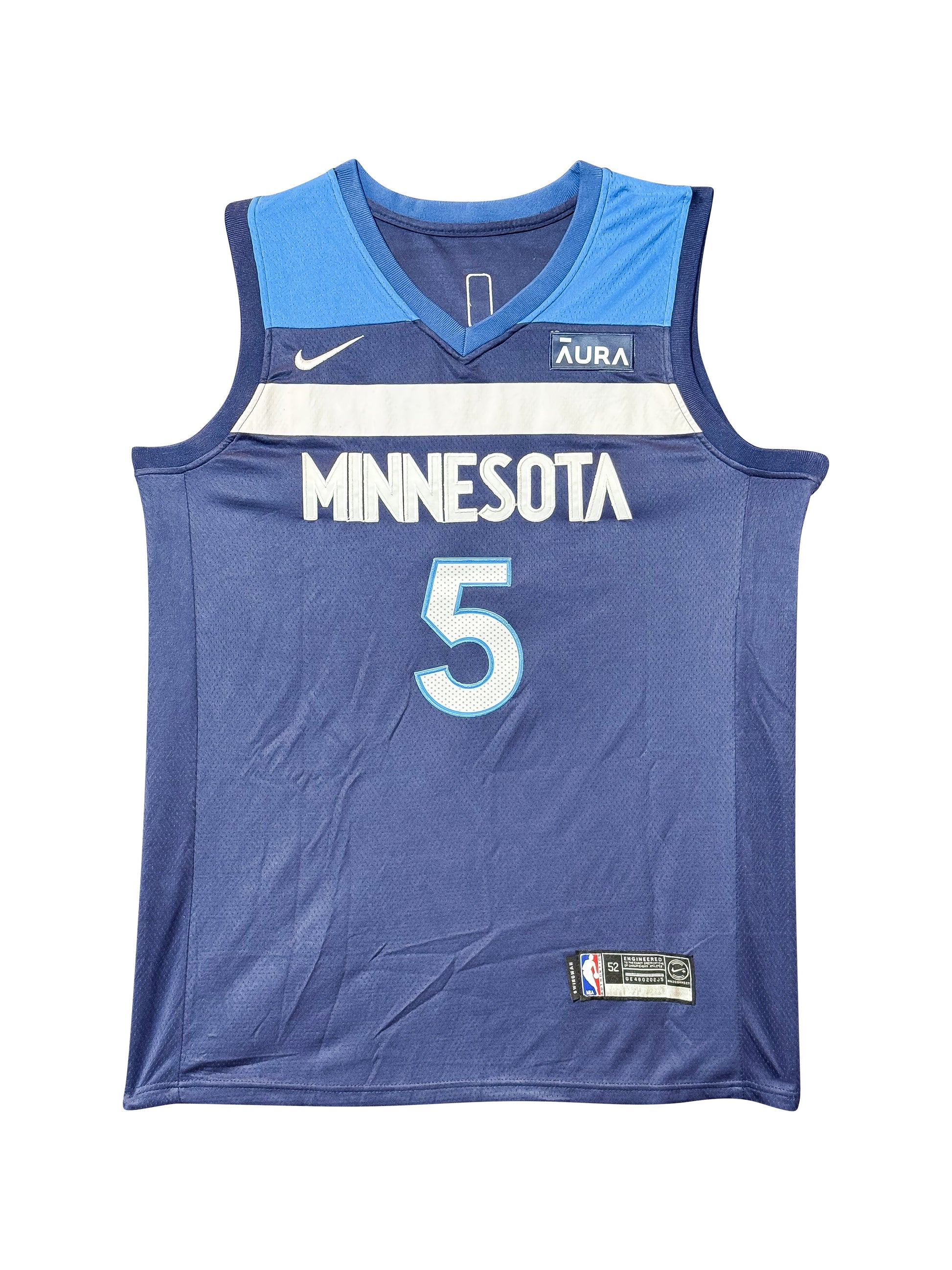 Maillot Swingman Minnesta TIMBERWOLVES signé par Anthony EDWARDS et certifié par JSA authentic-signatures