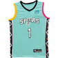 Maillot Authentique San Antonio Spurs signé par Victor WEMBANYAMA et certifié par Beckett authentic-signatures