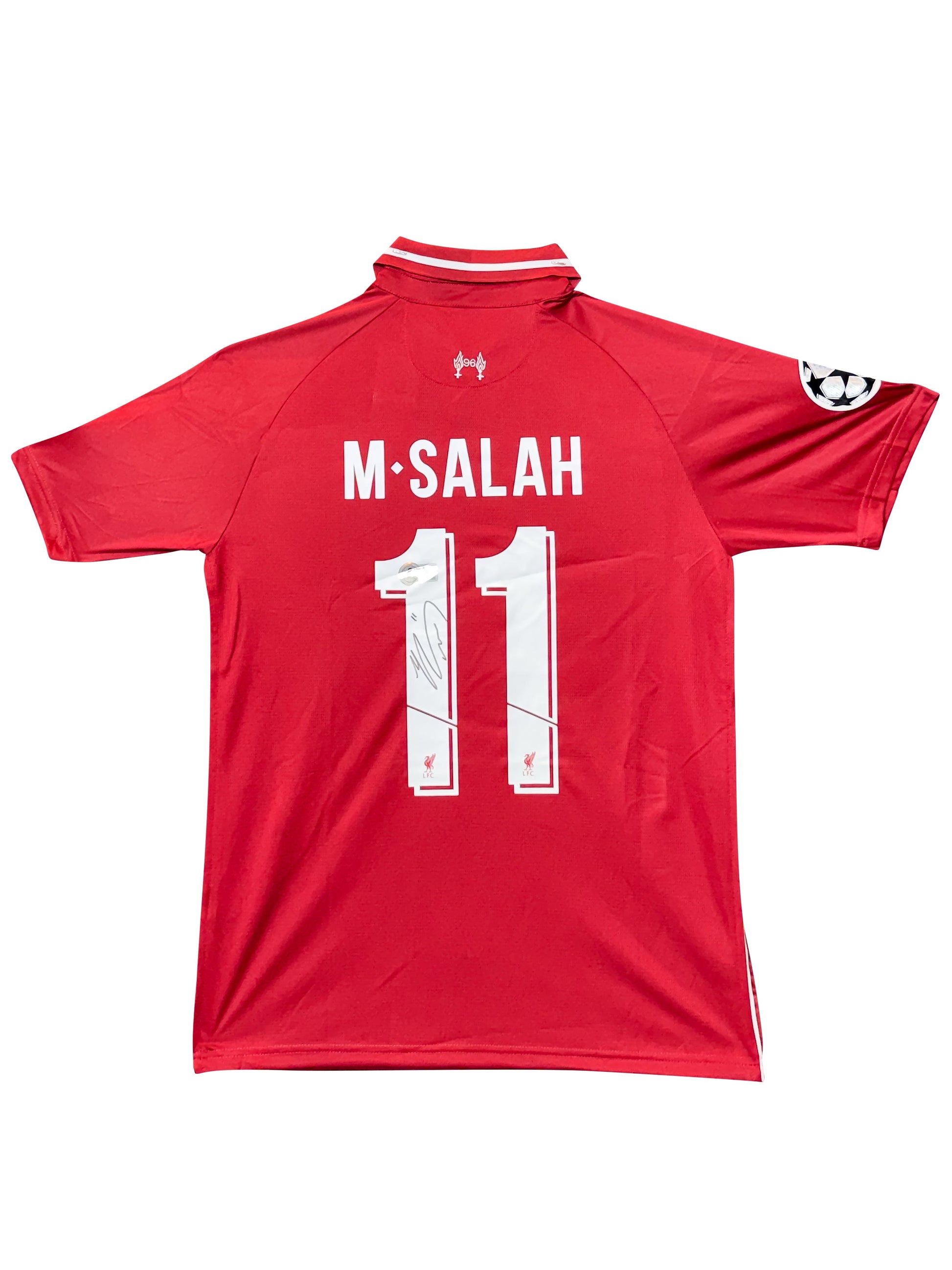 Maillot Authentique Liverpool FC signé par Mohammad Salah et certifié par Beckett authentic-signatures
