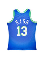 Maillot Authentique Mitchell and Ness Dallas Mavericks signe par Steve Nash et certifie par Beckett authentic-signatures