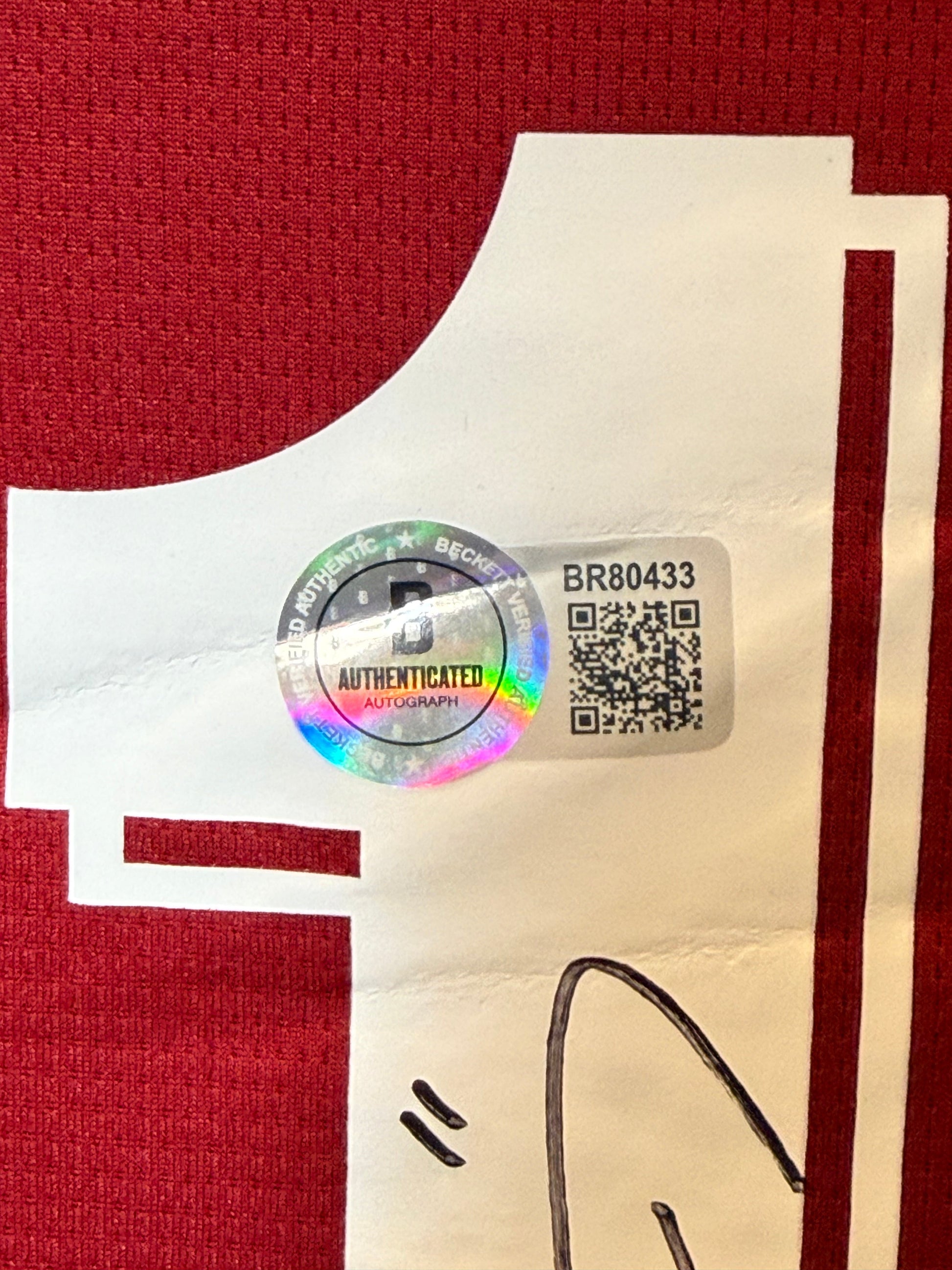 Maillot Authentique Liverpool FC signé par Mohammad Salah et certifié par Beckett authentic-signatures