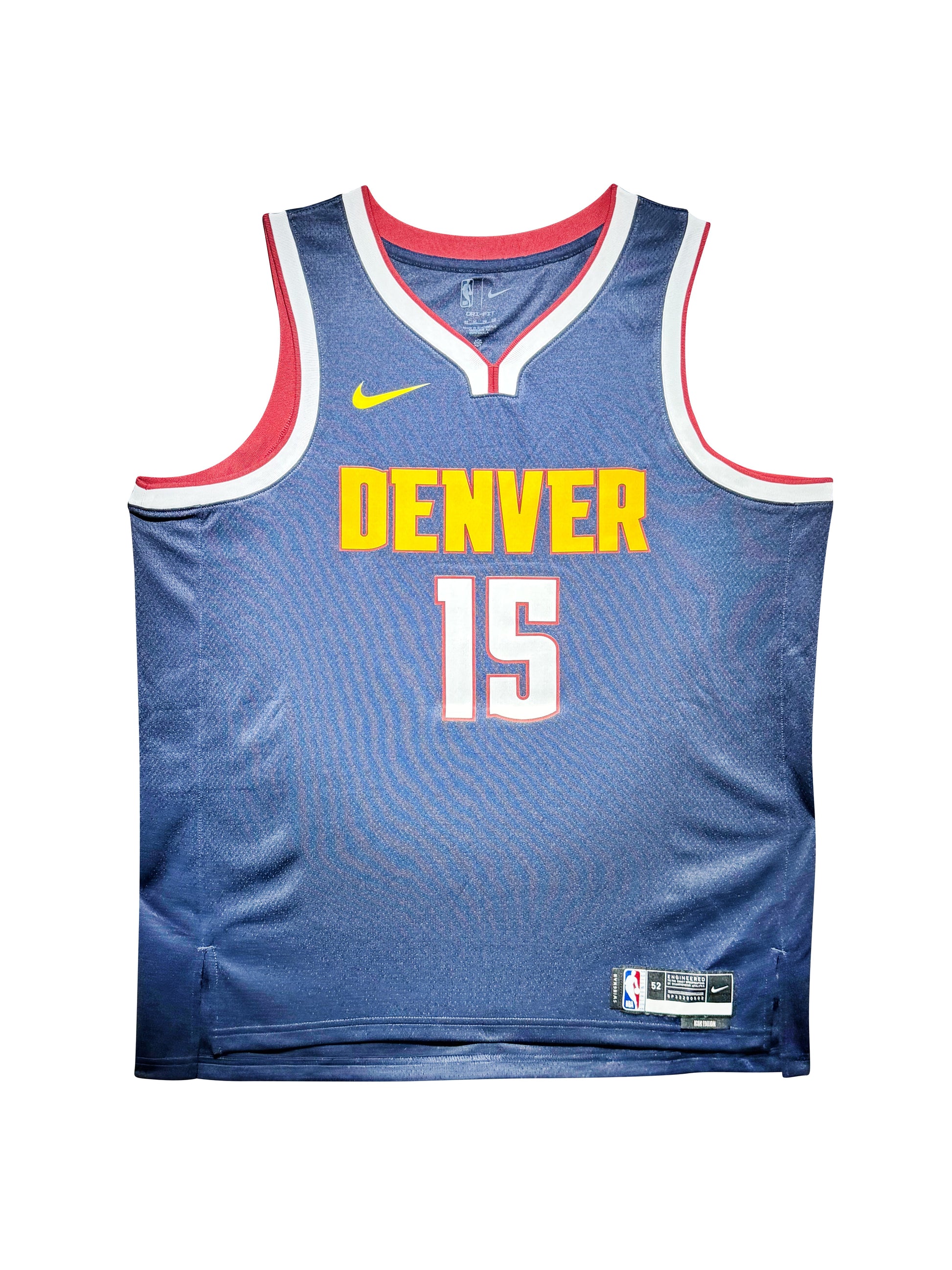 Maillot Authentique Domicile Denver Nuggets signe par Nikola Jokic certifie par Beckett authentic-signatures