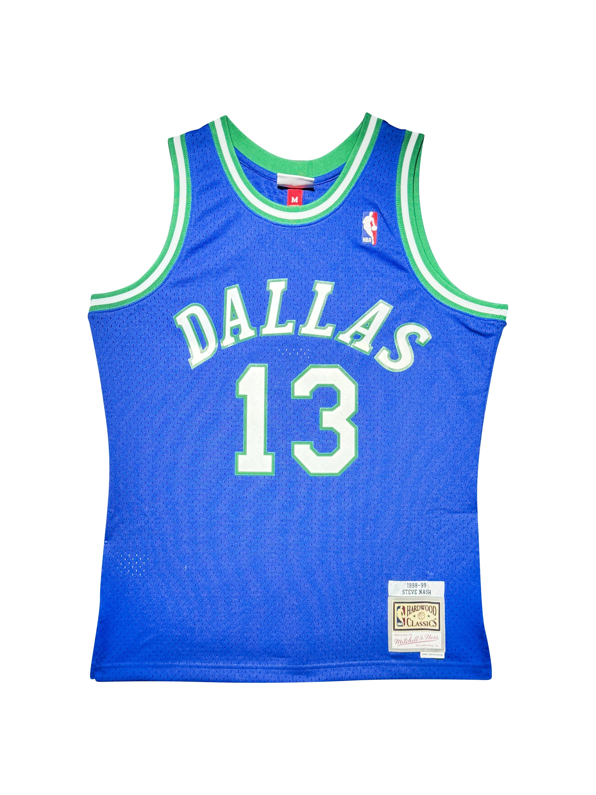 Maillot Authentique Mitchell and Ness Dallas Mavericks signe par Steve Nash et certifie par Beckett authentic-signatures