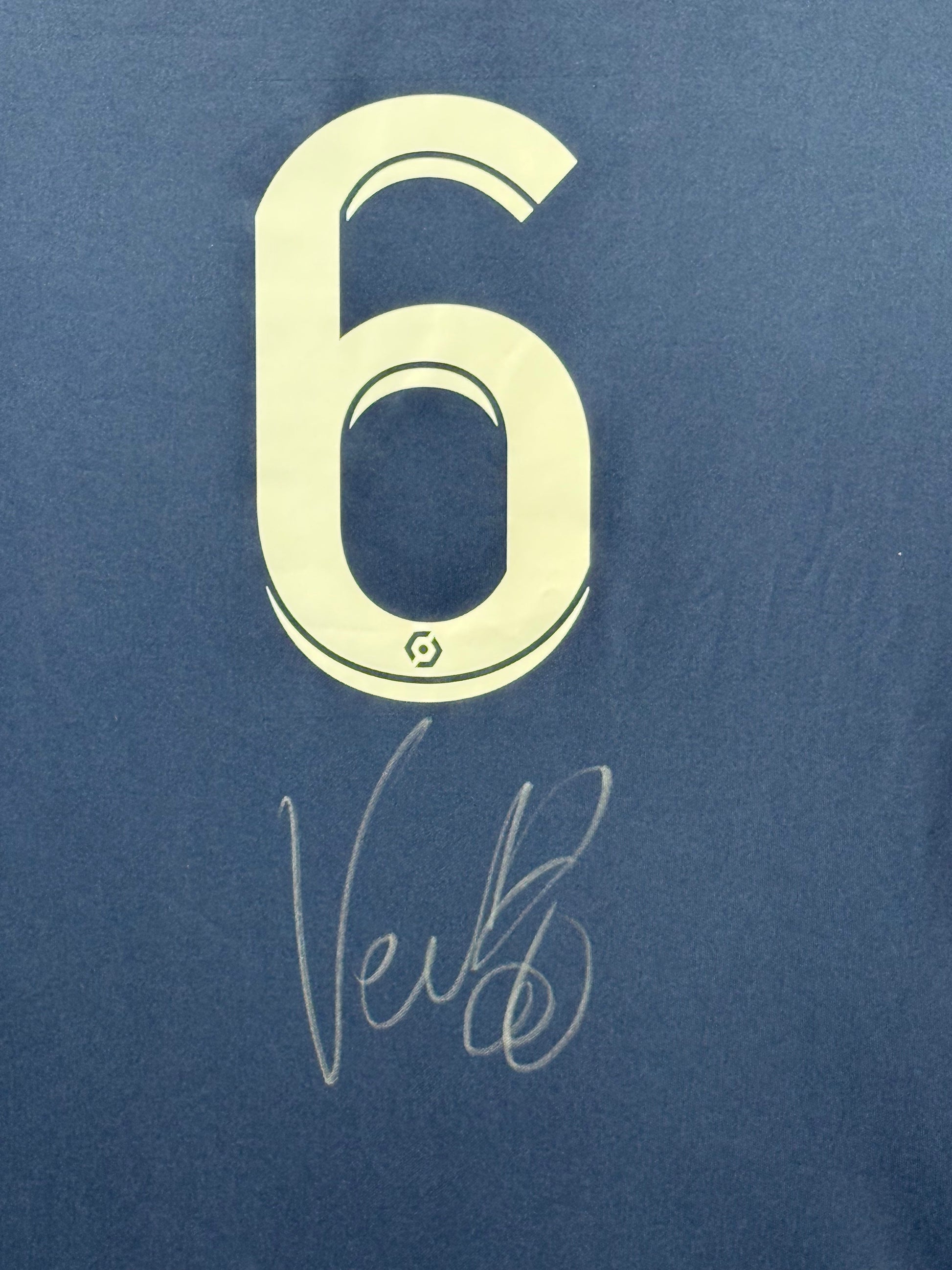 Maillot Authentique Paris Saint Germain signé par Marco Verratti er certifié par JSA authentic-signatures