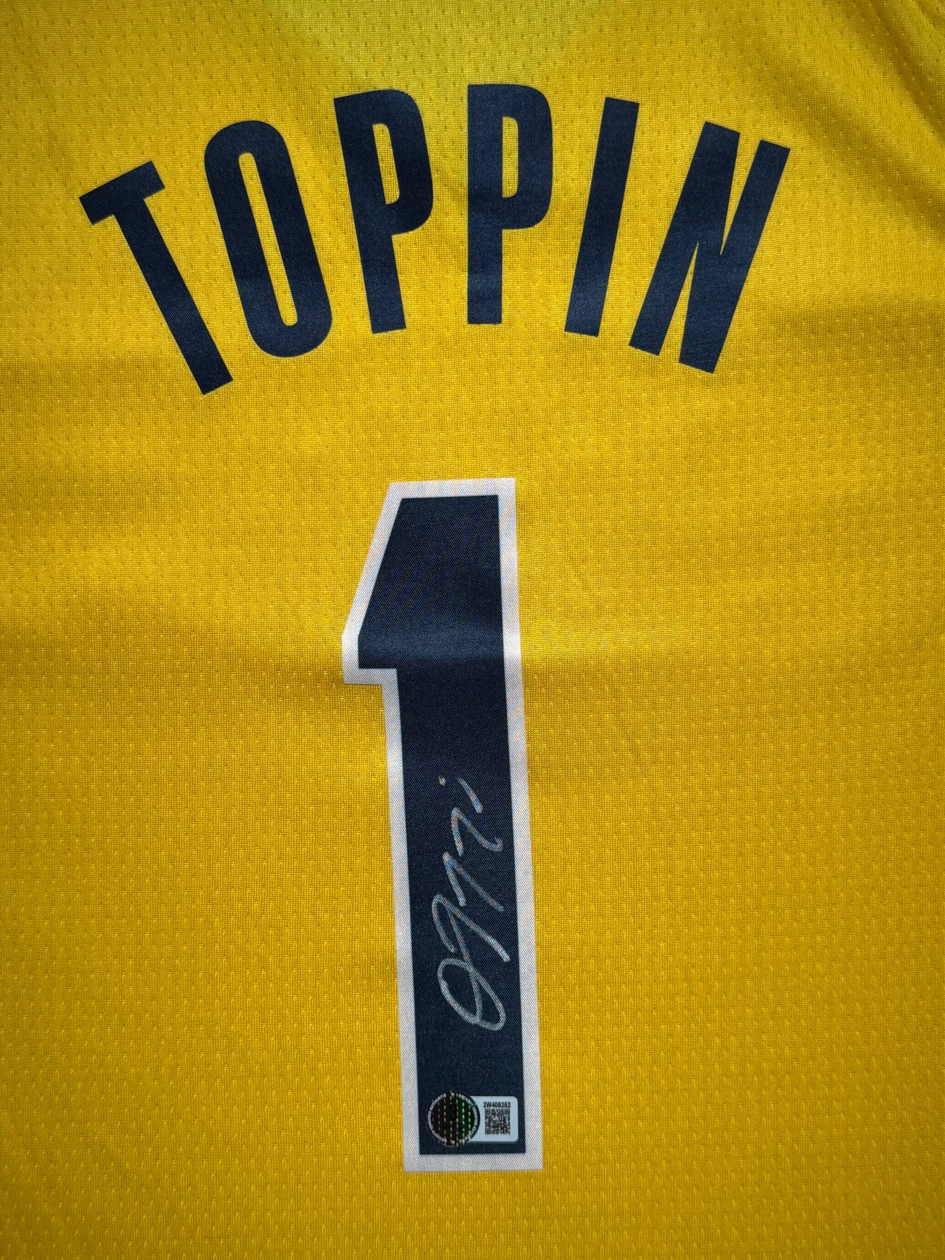 Maillot Authentique Paris Saint Germain signé par Desire Doue et certifié par JSA authentic-signatures