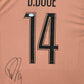 Maillot Authentique Paris Saint Germain signé par Desire Doue et certifié par JSA authentic-signatures