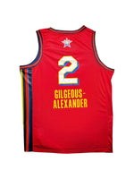 Maillot Authentique All Star Game 2024 signe par Shai Gilgeous Alexander certifie par PSA authentic-signatures