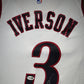 Maillot Authentique Domicile Philapelphia 76ers signe par Allen Iverson certifie par JSA authentic-signatures