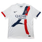 Maillot Authentique Paris Saint Germain signé par Desire Doue et certifié par JSA authentic-signatures