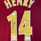 Maillot Authentique Arsenal Highbury saison 2005-2006 signé par Thierry Henry et certifié par Beckett authentic-signatures