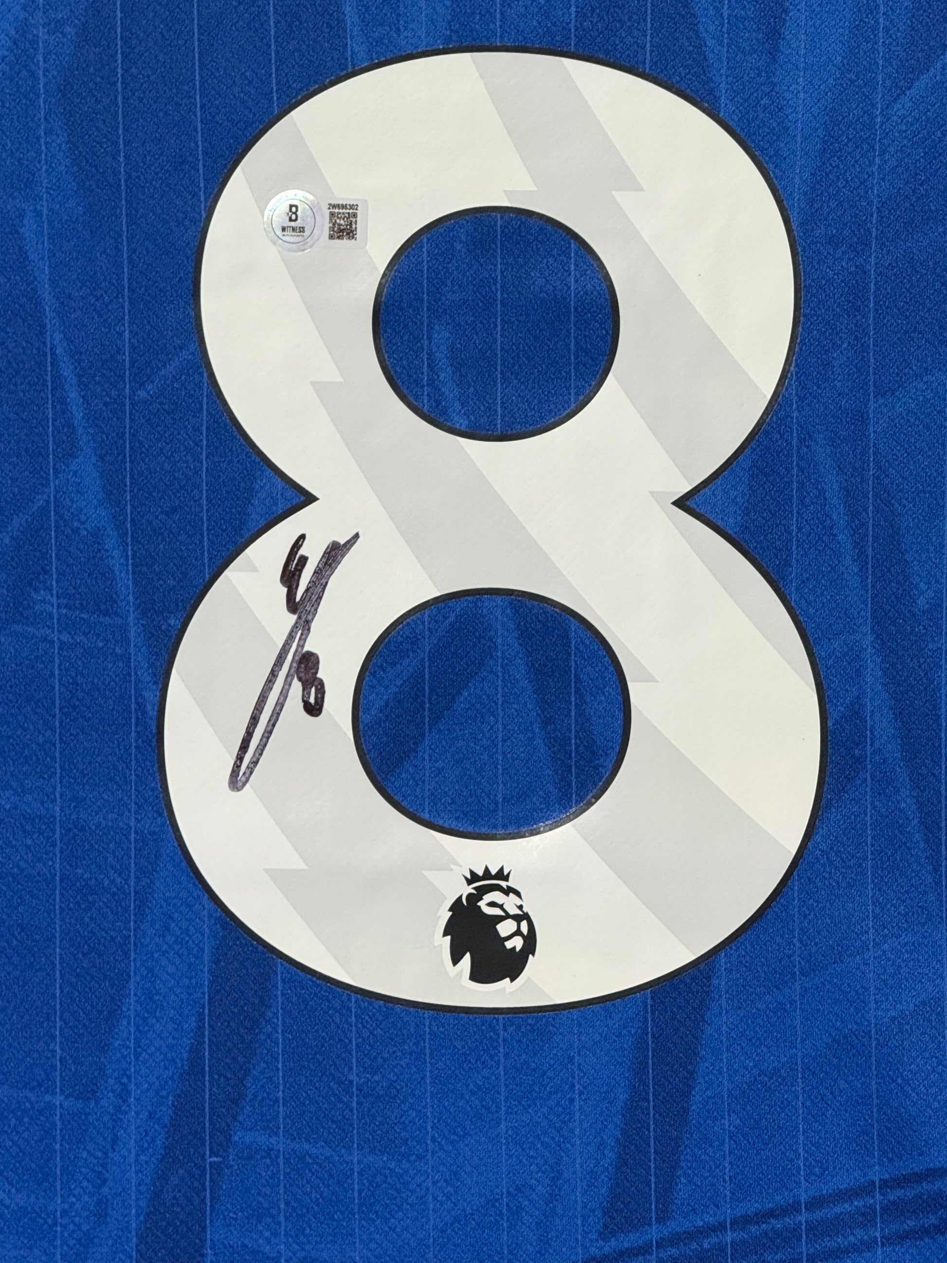 Maillot authentique de Chelsea FC signé par Enzo Fernandez et certifié par Beckett authentic-signatures