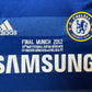 Maillot Authentique Chelsea FC finale Champions League 2012 signé par Didier Drogba et certifié par Beckett authentic-signatures