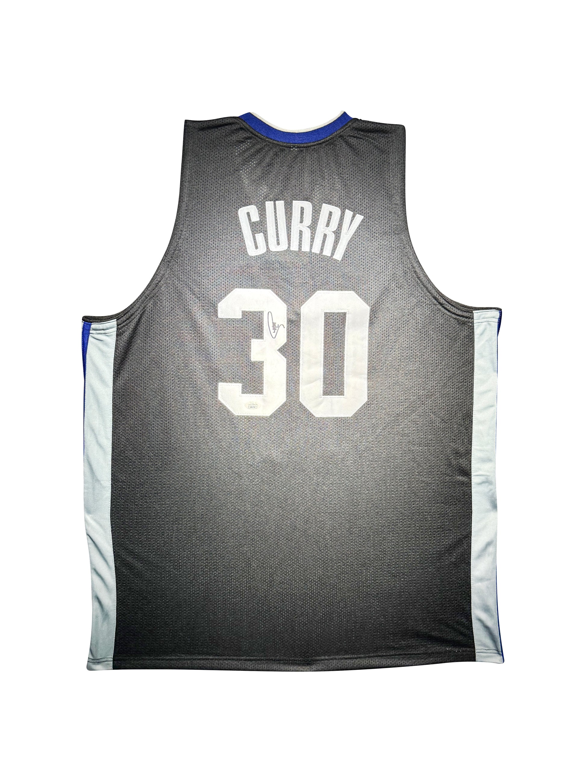 Maillot Custom Golden Sate Warriors signe par Stephen Curry et certifie par JSA authentic-signatures