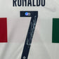 Maillot Authentique Equipe du portugal Coupe du monde 2022 signé par Cristiano Ronaldo certifié par Beckett authentic-signatures