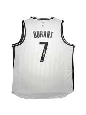 Maillot Authentique Brooklyn Nets signe par Kevin Durant et certifie par Beckett authentic-signatures