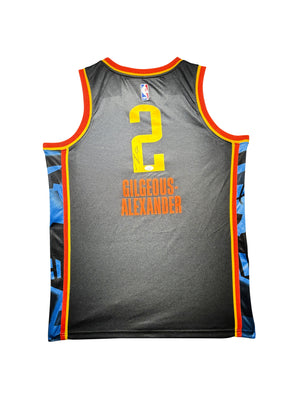 Maillot Authentique Exterieur OKC Thunder signe par Shai Gilgeous Alexander certifie par JSA authentic-signatures