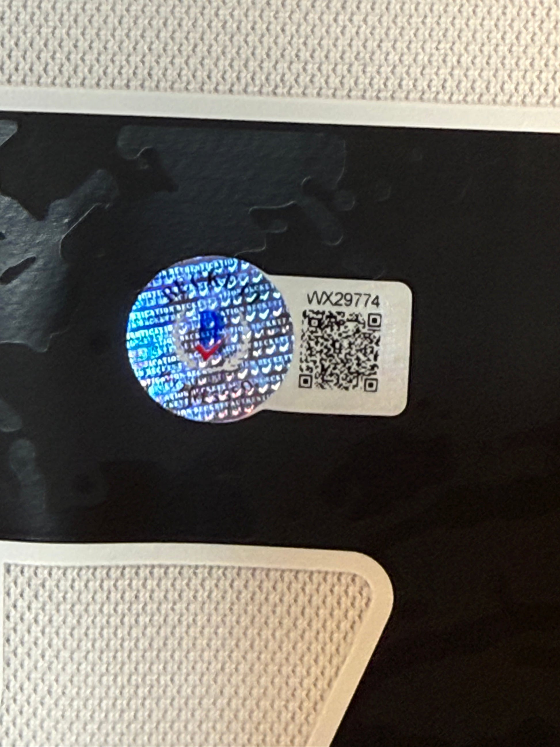 Maillot Authentique Juventus Turin signé par Cristiano Ronaldo et certifié par Beckett authentic-signatures