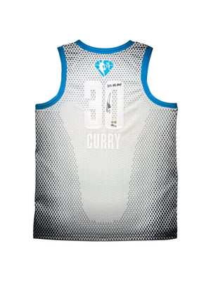 Maillot "2022 ASG MVP" Authentique All Star Game 2022 75th  anniversaire signé par Stephen Curry certifie par Beckett and Steph Curry authentic-signatures