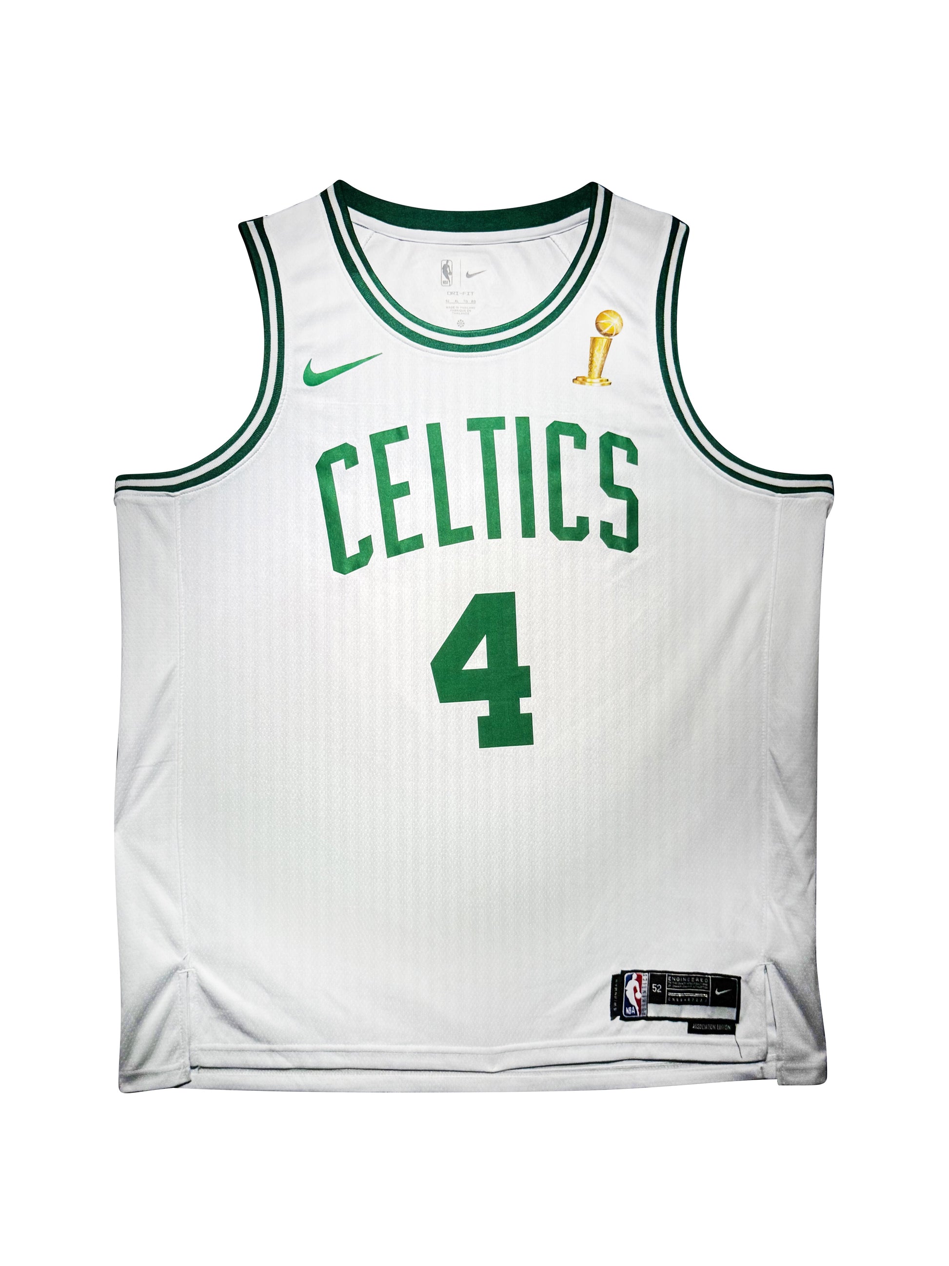 Maillot Finals Patch Authentique Exterieur signe par Jrue Holiday certifie par Beckett authentic-signatures