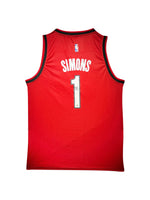 Maillot Authentique Portland Trail blazers signe par Anfernee Simons certifie par PSA authentic-signatures