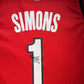 Maillot Authentique Portland Trail blazers signe par Anfernee Simons certifie par PSA authentic-signatures