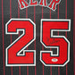 Maillot NBA Finals Authentique Mitchell and Ness Exterieur Chicago Bulls  signe par Steve Kerr certifie par PSA authentic-signatures