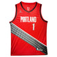 Maillot Authentique Portland Trail blazers signe par Anfernee Simons certifie par PSA authentic-signatures
