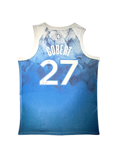 Maillot Authentique Domicile  Minnesota Grizzlies signe par Rudy Gobert certifie par PSA authentic-signatures