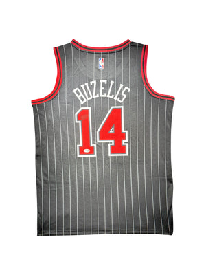 Maillot Authentique Exterieur Chicago Bulls signe par Matas Buzelis certifie par PSA authentic-signatures