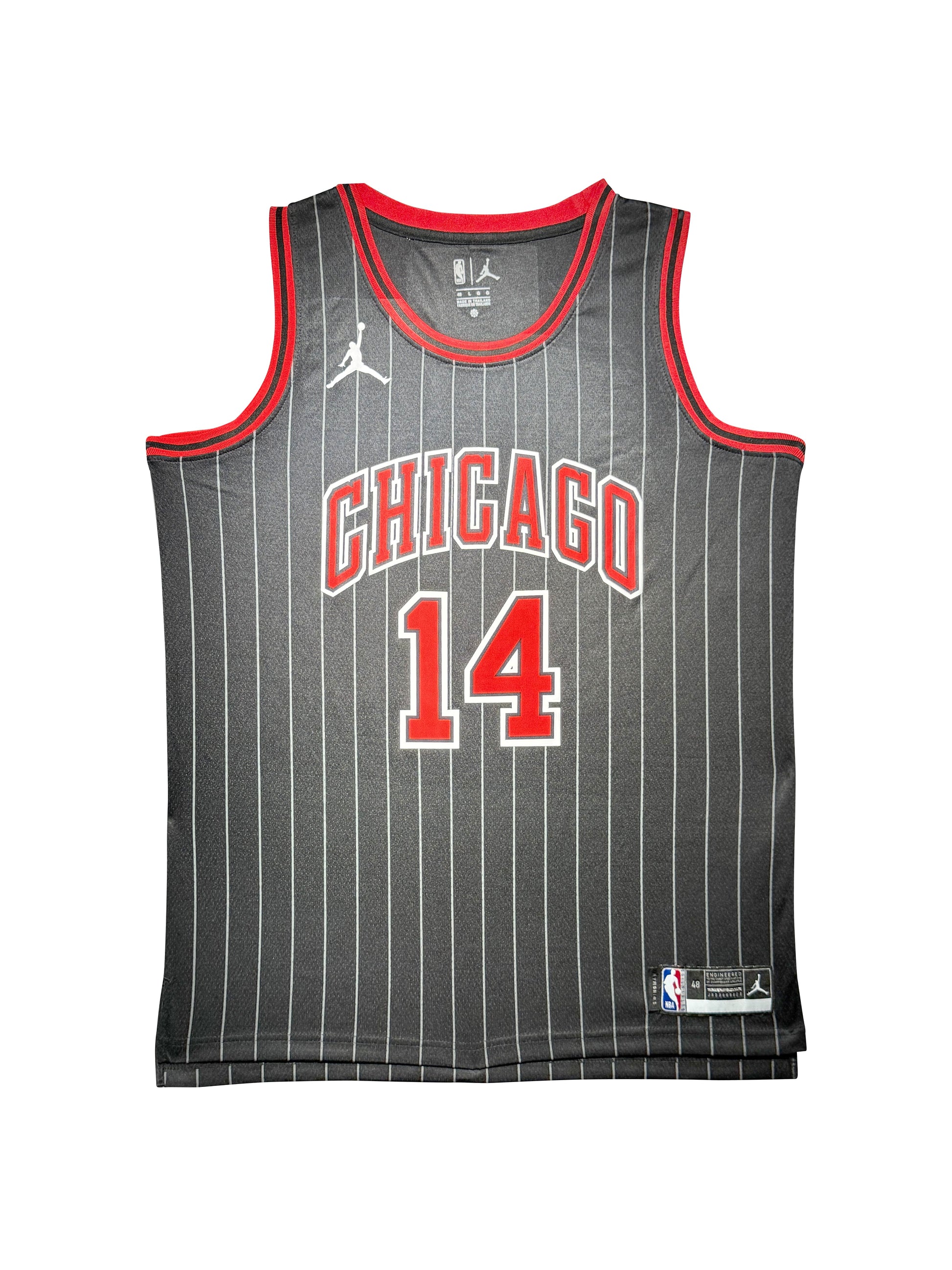 Maillot Authentique Exterieur Chicago Bulls signe par Matas Buzelis certifie par PSA authentic-signatures