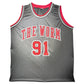 Maillot Custom "The WORM" Exterieur Chicago Bulls  signe par Dennis Rodman certifie par JSA authentic-signatures
