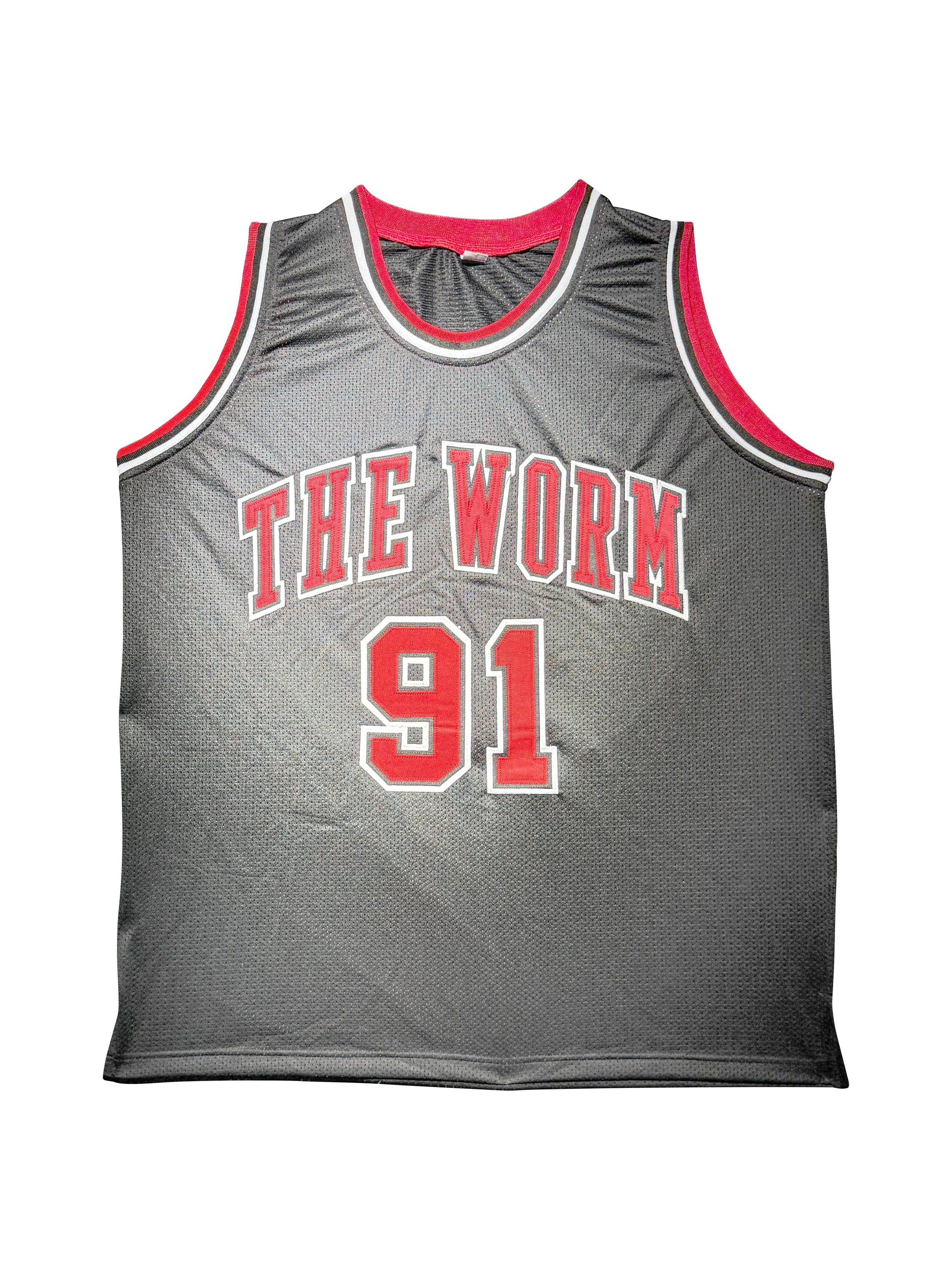 Maillot Custom "The WORM" Exterieur Chicago Bulls  signe par Dennis Rodman certifie par JSA authentic-signatures