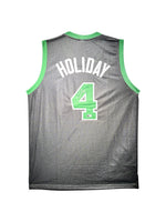 Maillot Custom Exterieur signe par Jrue Holiday certifie par Beckett authentic-signatures