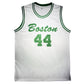 Maillot Custom Domicile signe par Brian Scalabrine certifie par Beckett authentic-signatures