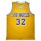 Maillot Custom Domicile Los Angeles Lakers signe par Magic Johnson certifie par Beckett authentic-signatures