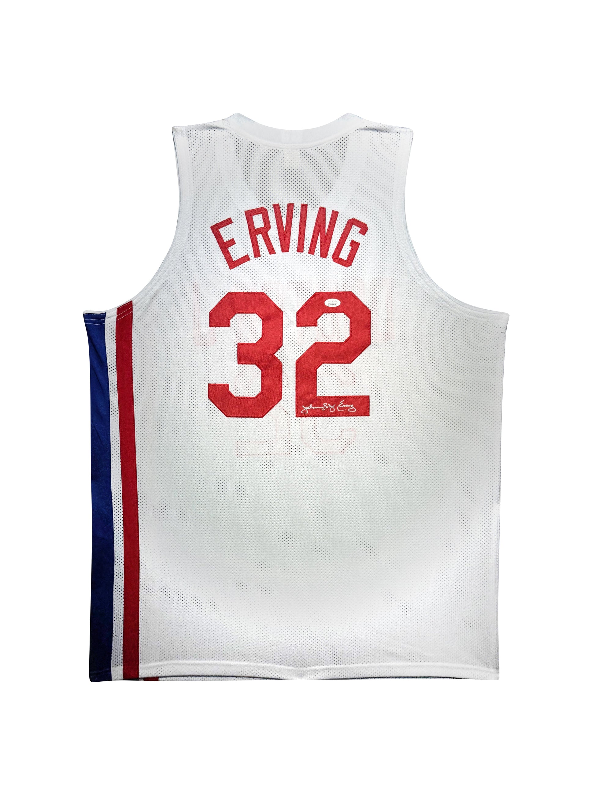 Maillot "DOCTOR J"Custom Domicile Philapelphia 76ers signe par Julius Erwing certifie par JSA authentic-signatures