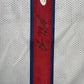 Maillot Custom Domicile signe par Chauncey Billups avec Stats de Carriere certifie par JSA authentic-signatures