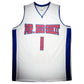 Maillot Custom Domicile signe par Chauncey Billups avec Stats de Carriere certifie par JSA authentic-signatures