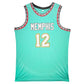 Maillot Custom Exterieur  Memphis Grizzlies signe par Ja Morant certifie par JSA authentic-signatures