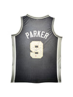 Maillot Custom Domicile San Antonio Spurs signe par Tony Parker authentic-signatures