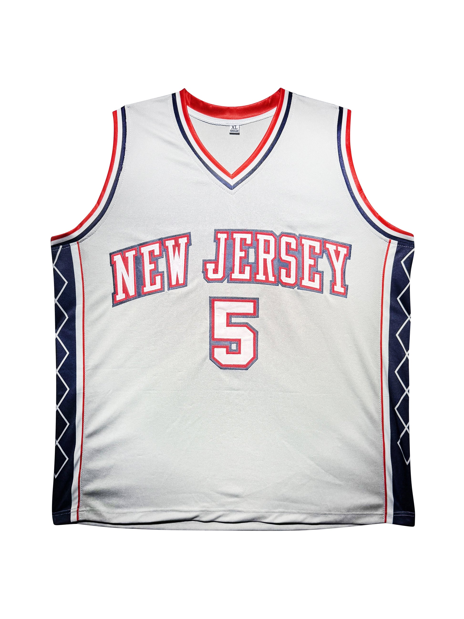Maillot Custom Brooklyn Nets signe par Jason Kidd et certifie par Beckett authentic-signatures