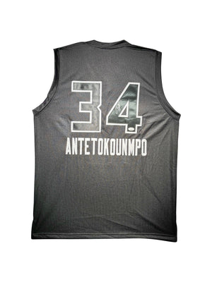 Maillot Custom Exterieur Milwaukee Bucks signe par Giannis Antetokounmpo certifie par JSA authentic-signatures