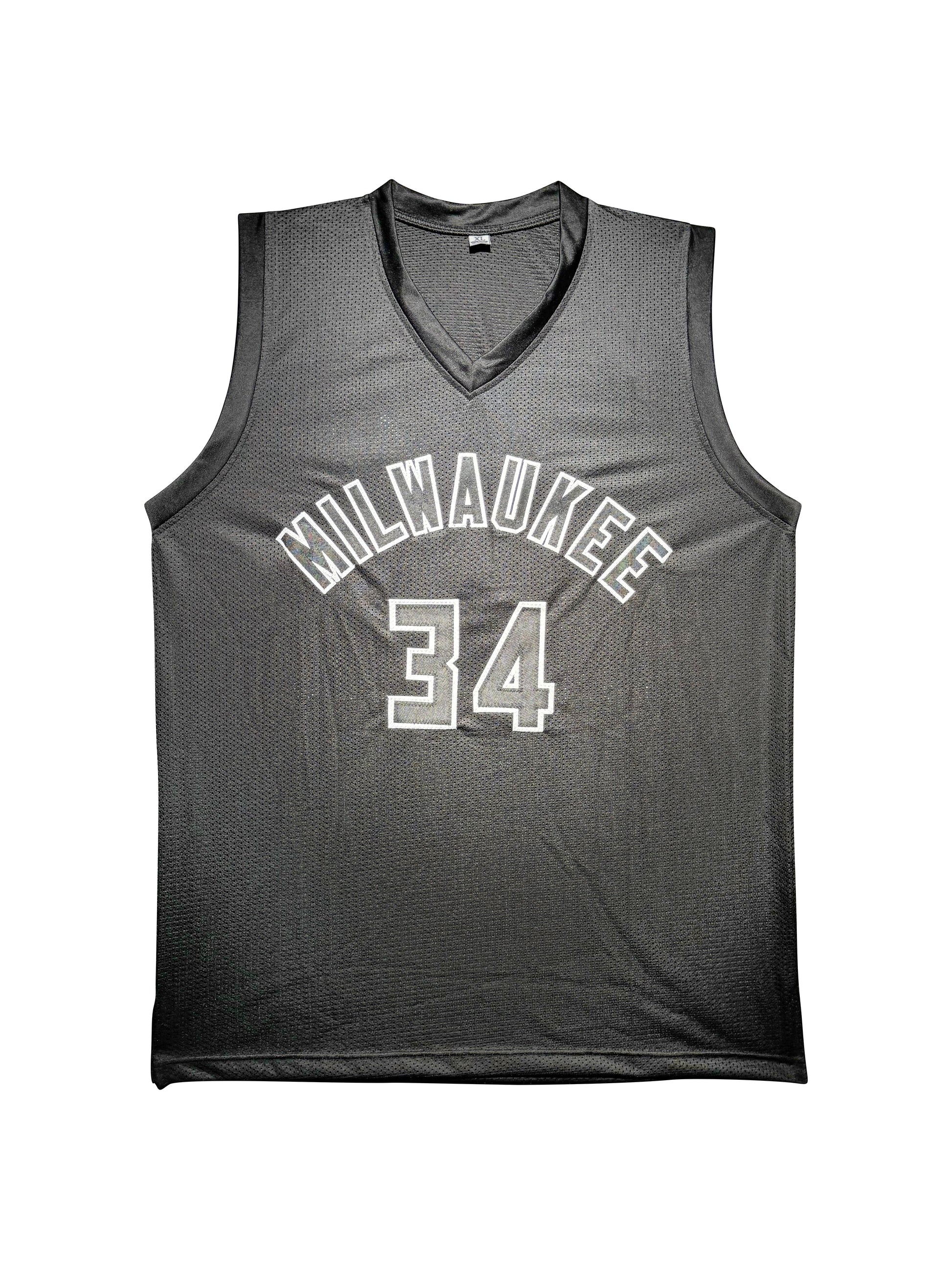Maillot Custom Exterieur Milwaukee Bucks signe par Giannis Antetokounmpo certifie par JSA authentic-signatures