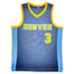 Maillot "11xAS" Custom Domicile Denver Nuggets signe par Allen Iverson certifie par Beckett authentic-signatures