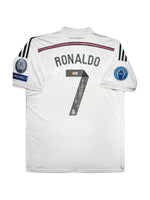 Maillot Domicile signe par Cristiano Ronaldo Real Madrid CF 2014-15 Certifie par Beckett authentic-signatures