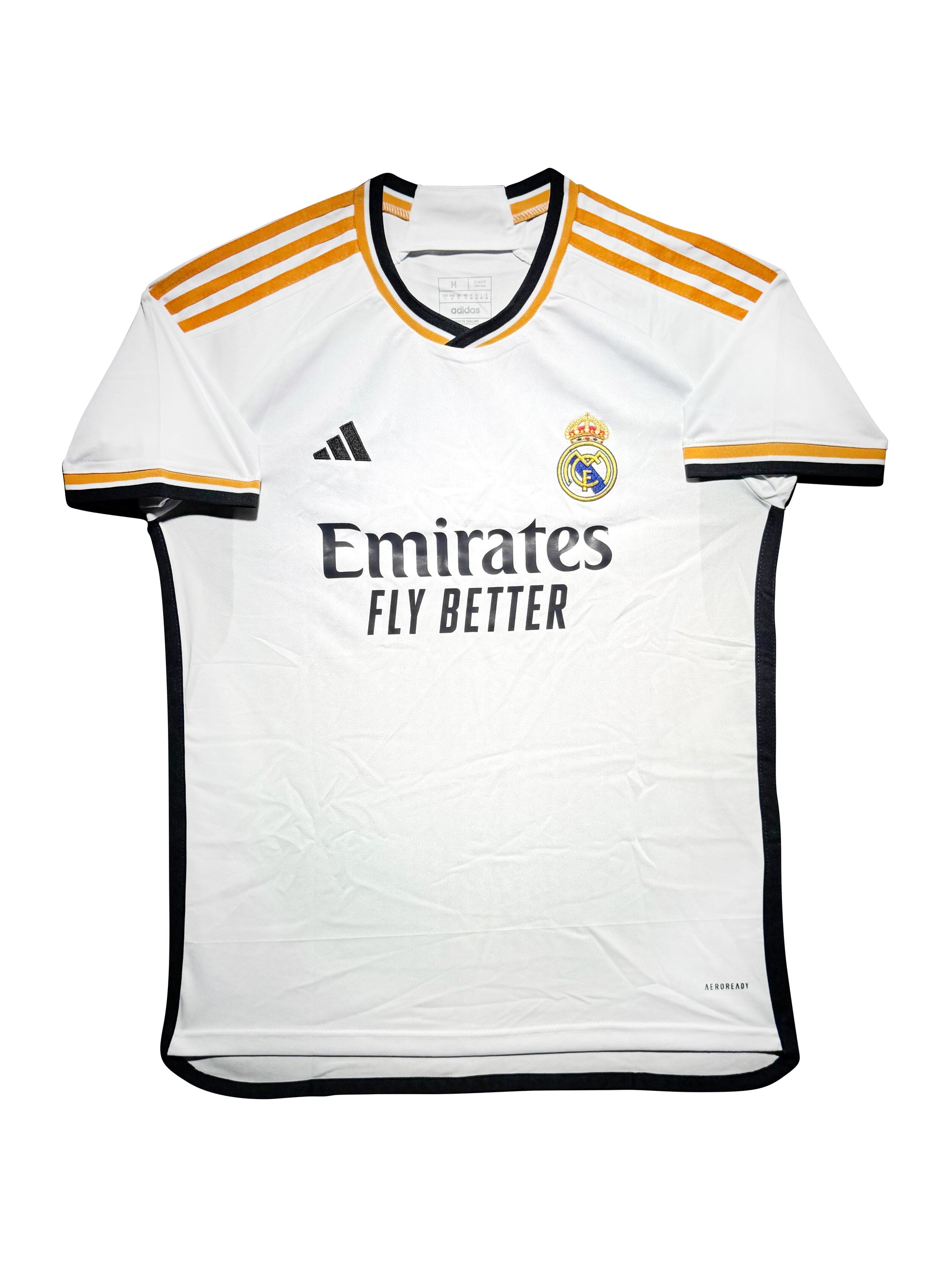 Maillot Domicile Real Madrid CF 2022-23 signe par Eduardo Camavinga et Certifie par Beckett authentic-signatures