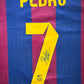 Maillot Domicile signe par Pedro FC Barcelone 2008-09 Certifie par Beckett authentic-signatures