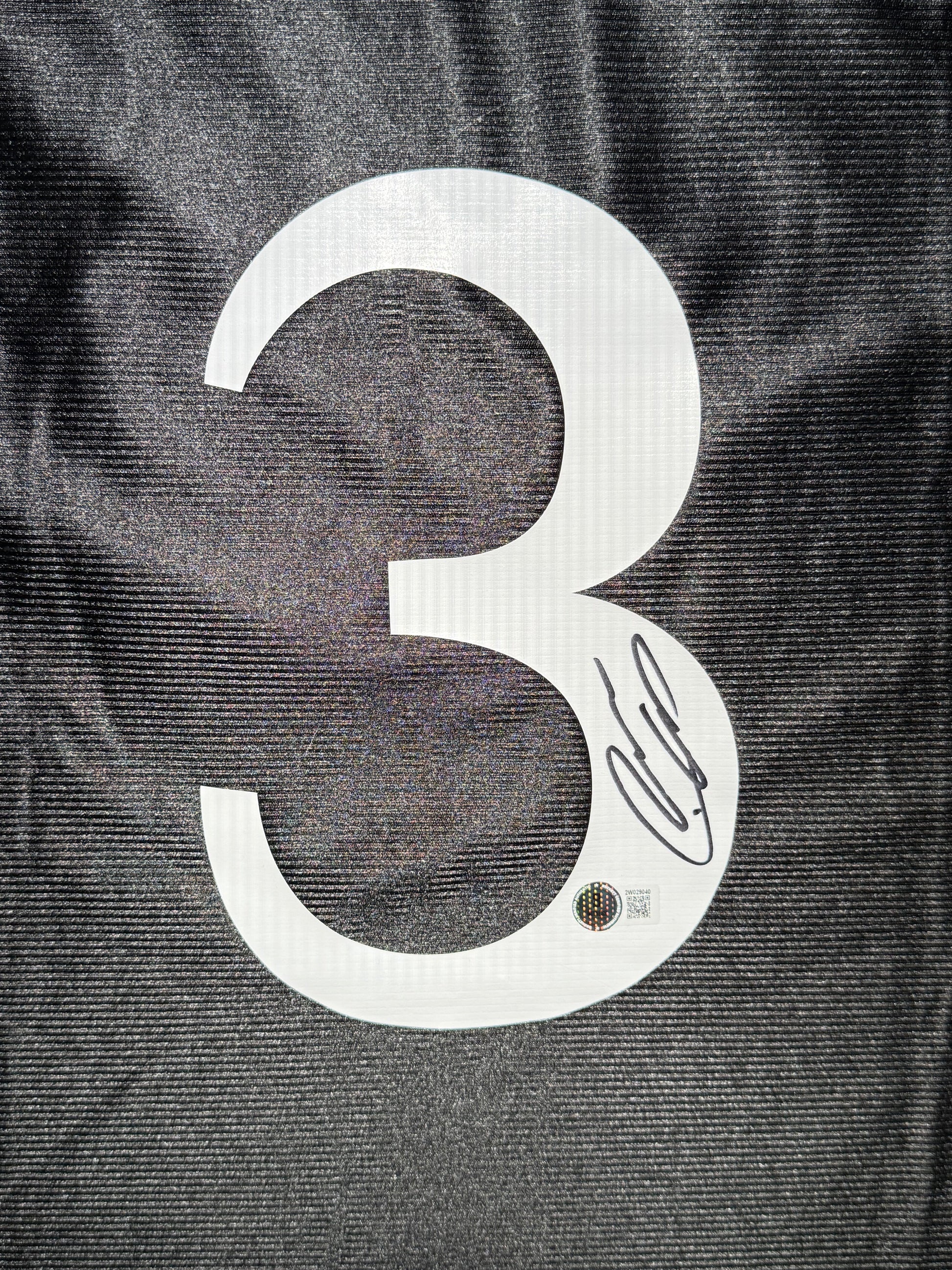 Maillot Exterieur Real Madrid CF 1998-99 signe par Roberto Carlos et Certifie par Beckett authentic-signatures