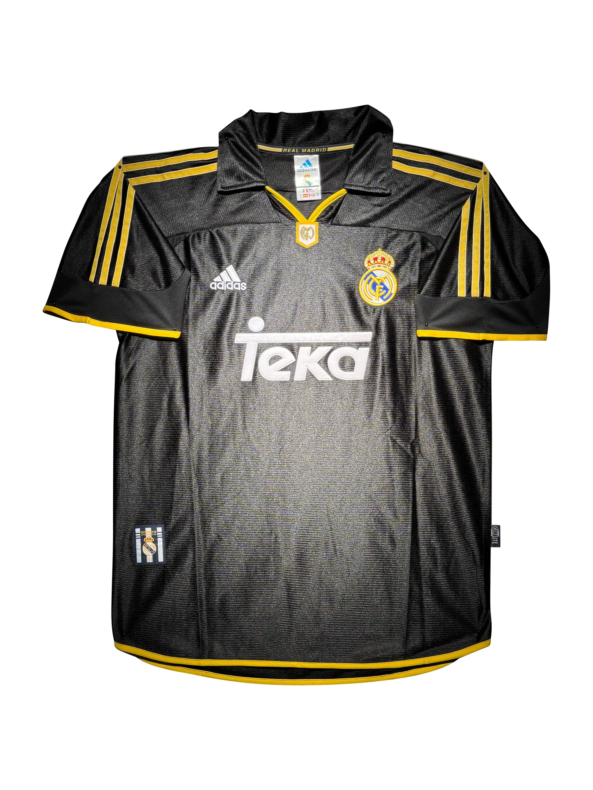 Maillot Exterieur Real Madrid CF 1998-99 signe par Roberto Carlos et Certifie par Beckett authentic-signatures
